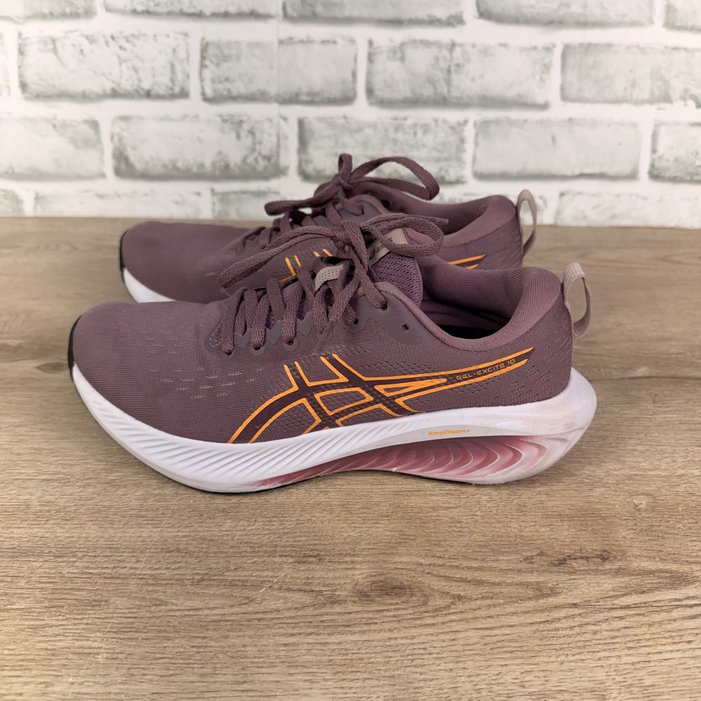 ASICS Gel-Excite 10 Running Shoes Mesh Plum Orange Womens 6